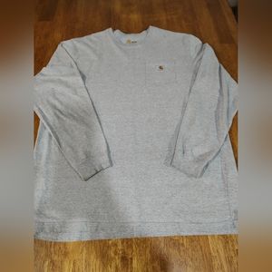 Carhartt 2XL tall t-shirts long sleeve loose fit